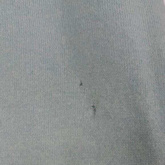 Loulou Studio Cashmere Sweater in Blue Ice Melange Size Medium Oversized Boxy - Picture 5 of 10